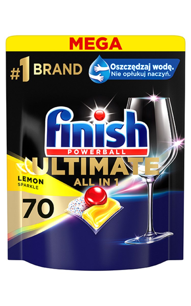 FINISH POWERBALL ULTIMATE INDAPLOVĖS KAPSULĖS 70 vnt.